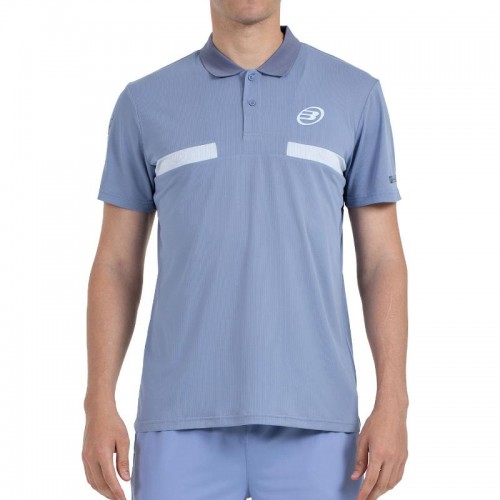 Polo Bullpadel Calzadil Azul Sombra