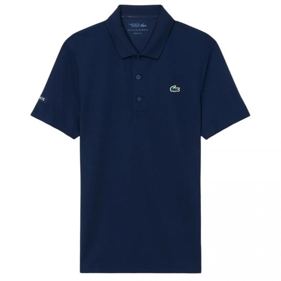 Lacoste Novak Djokovic Polo de Tênis Azul-Marinho