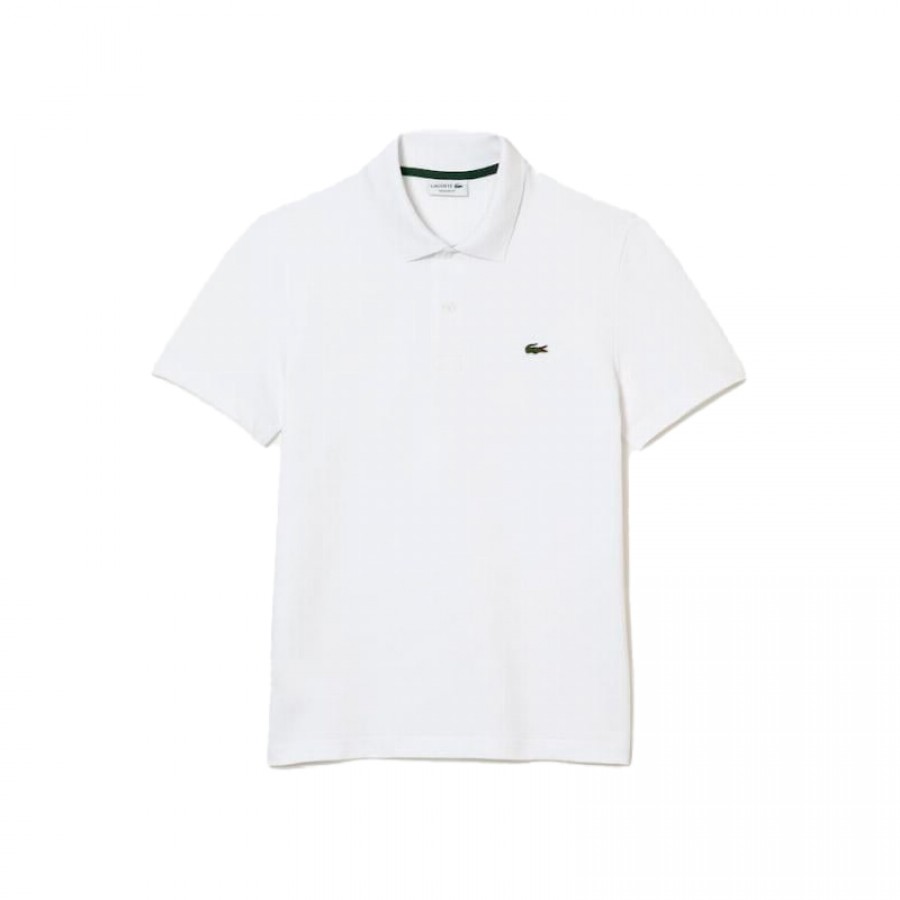 Polo Lacoste Regular Fit Blanco  Offer + Cheap
