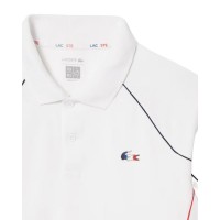 Polo Lacoste Tenis Francia Blanco