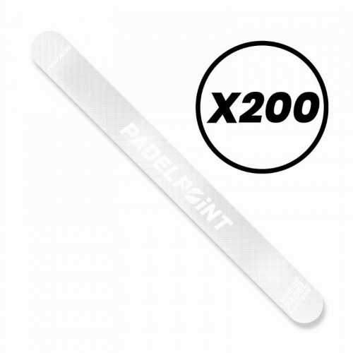 Protecteur PadelPoint Tranparente Rugoso Logo Big x200