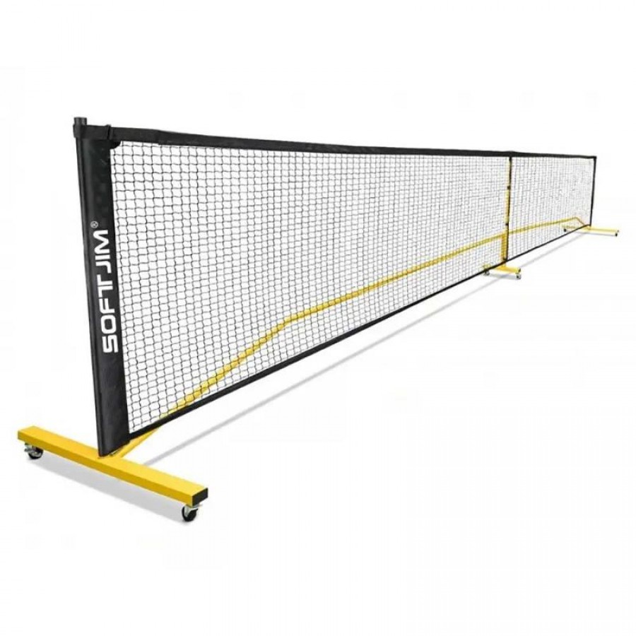 Pickleball SoftJim Rouge Avec Roues