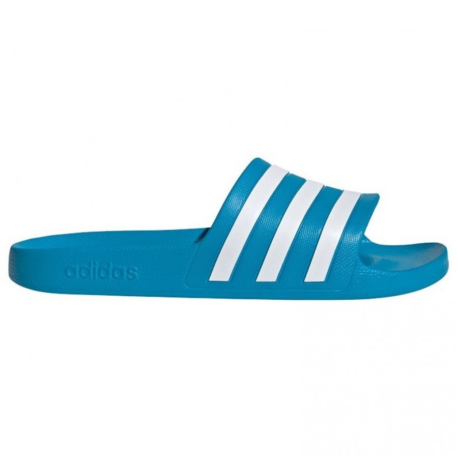 Sandália Adidas Adilette Aqua Azul Branco  Oferta + Barato