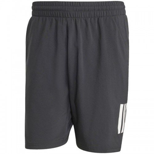 Short Adidas Club 3 Stripes Negro Blanco