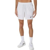 Short Asics Court 7IN Blanco  Offre - Pas cher