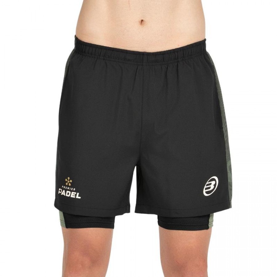 Short Bullpadel Premier Padel Pingu Negro
