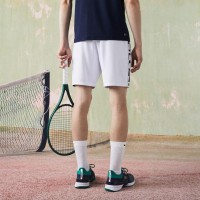 Short Lacoste Sport Blanco Estampado  Offer + Cheap