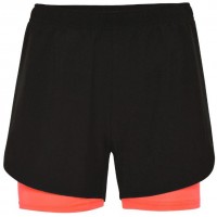 Court fluor corail noir Roly Lanus - Barata Oferta Outlet