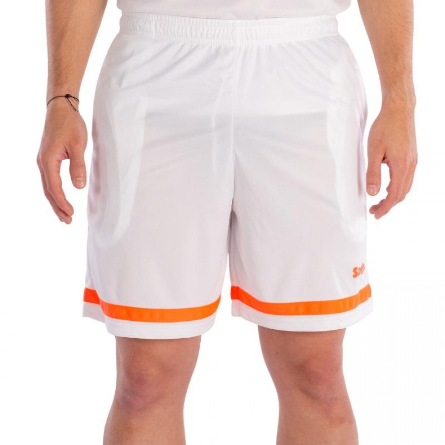 Short Softee Tipex Blanco Corail Fluor Junior  Offre - Pas cher