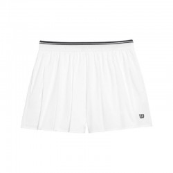 Petite Wilson Velocity Pleated Blanco Mujer