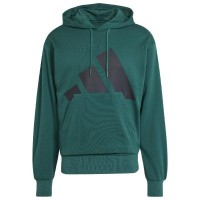 Sweat-shirt Adidas Essentials Vert Noir  Offre - Pas cher