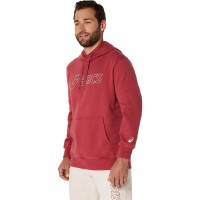 Asics Logo Sweat-shirt en bouleau rouge  Offre - Pas cher