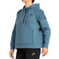 Sudadera Bullpadel Bateo Azul Verdoso