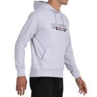 Sudadera Bullpadel Boyen Gris Claro Vigore
