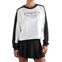 Sweat-shirt blanc Endless Club Collection