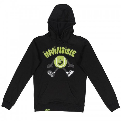 Sweat-shirt Femme Lok Invincible Noir