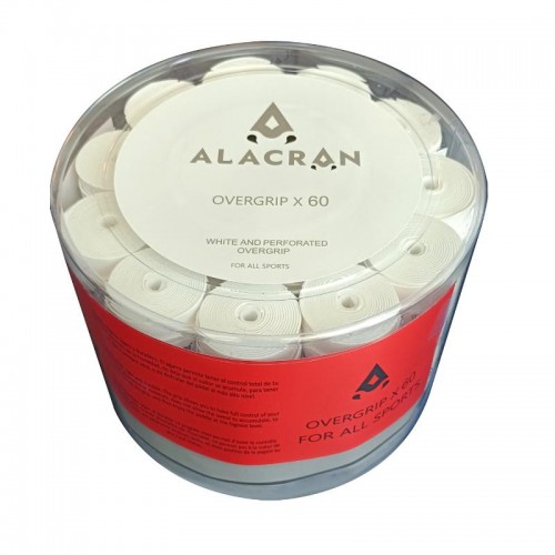 Tambor Alacran 60 Surgrips Perforados Blanco
