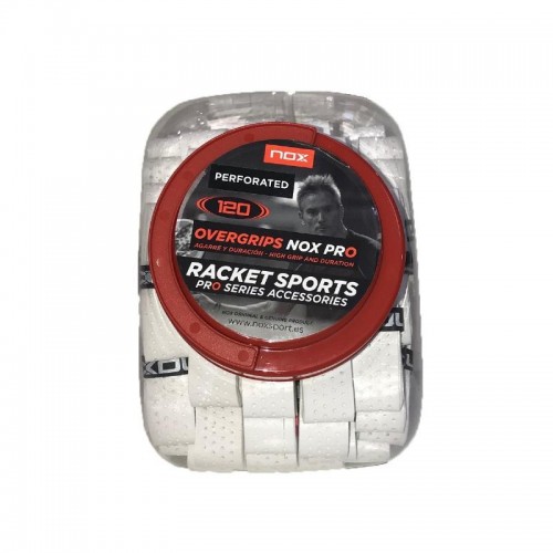 Tambor Overgrips Nox Pro Perforados 120 Unidades