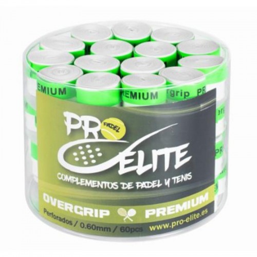 Tambor Pro Elite Premium Perforado Blanco 60 Overgrips