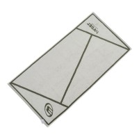 Toalla Bullpadel Premier Padel 100x50 Kaki Crudo