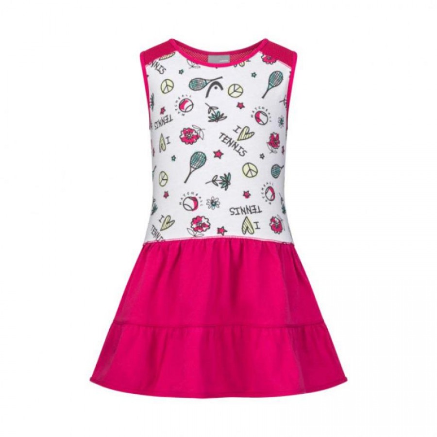 Head Tennis Dress Bordeaux Junior  Offer + Cheap