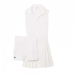 Vestido Branco Ultra Seco Lacoste Heritage