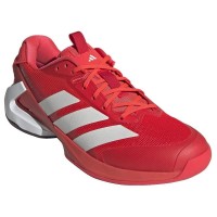 Adidas Adizero Ubersonic 5 Rouge Blanc Baskets