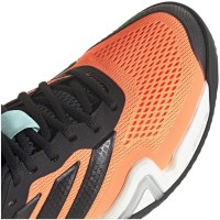 Zapatillas Adidas Barricade 14 Naranja Negro Aqua