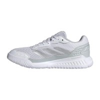 Zapatillas Adidas Courtquick Padel Blanco Gris Mujer