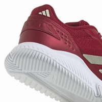 Zapatillas Adidas Courtquick Padel Rojo Mujer