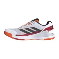 Zapatillas Adidas Crazyquick LS Padel Blanco Rojo Naranja