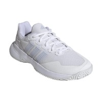 Tênis feminino Adidas GameCourt 2 White Sky Blue