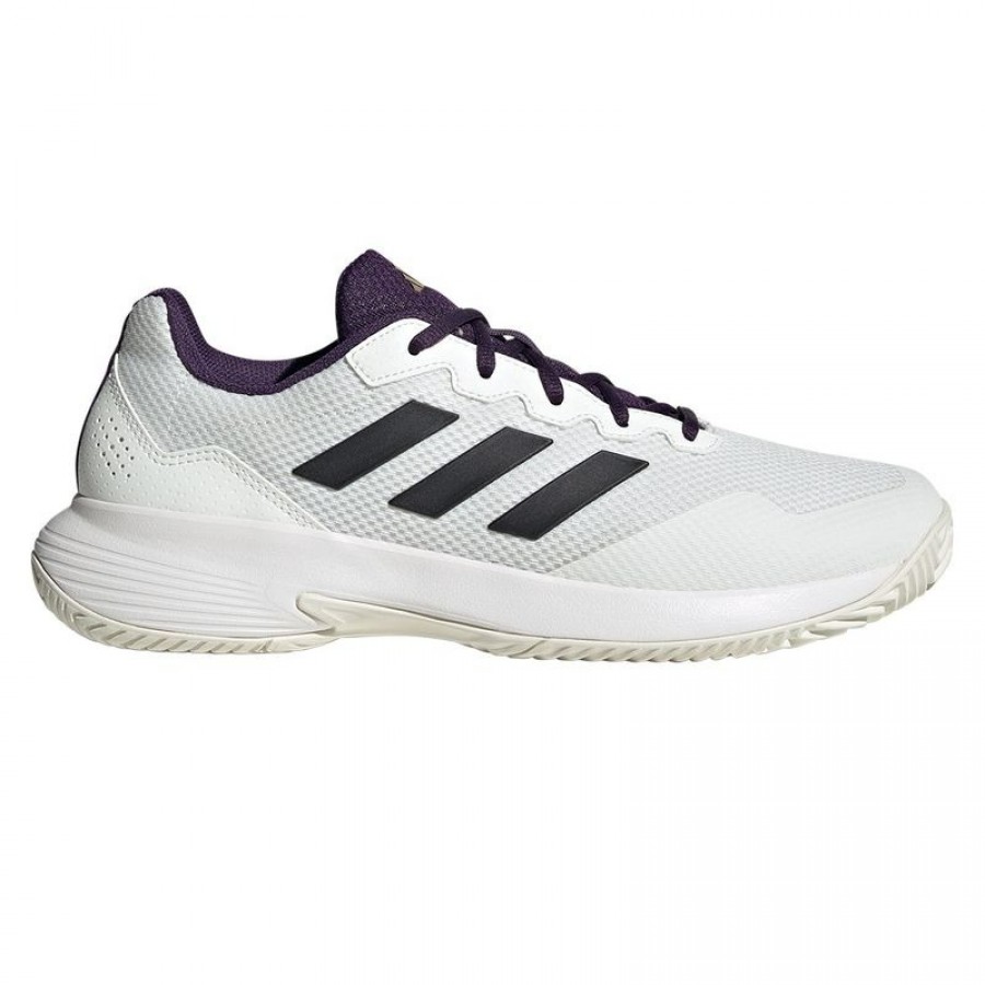 Zapatillas Adidas GameCourt 2 Blanco Purpura Aurora  Oferta + Barato
