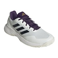 Zapatillas Adidas GameCourt 2 Blanco Purpura Aurora  Oferta + Barato