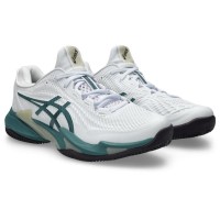 Asics Court FF 3 Clay White Green Sneakers