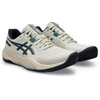 Tênis Asics Gel Challenger 15 Clay Bege Azul Escuro