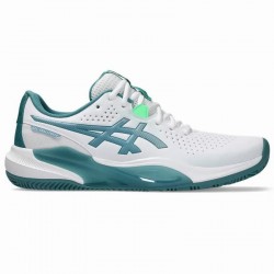 Asics Gel Challenger 15 Padel White Pine Green Sneakers
