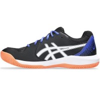 Asics Gel Dedicate 8 Padel White Black Blue Sneakers  Offer + Cheap
