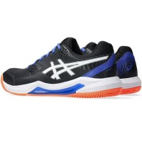 Asics Gel Dedicate 8 Padel White Black Blue Sneakers  Offer + Cheap