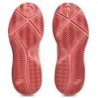 Zapatillas Asics Gel Dedicate 8 Padel Blanco Rosa Mujer