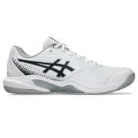 Tênis pretos Asics Gel Dedicate 9 Padel Brancos