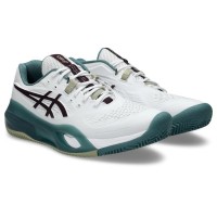 Tênis Asics Gel Resolution X Clay Dark Garnet White