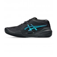 Zapatillas Asics Gel Resolution X Clay Negro Azul  Oferta + Barato