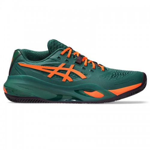 Asics Gel Resolution X Padel Verde Arancione