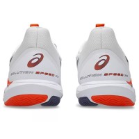 Asics Solution Speed FF 3 Clay White Gray Orange Sneakers  Offer + Cheap