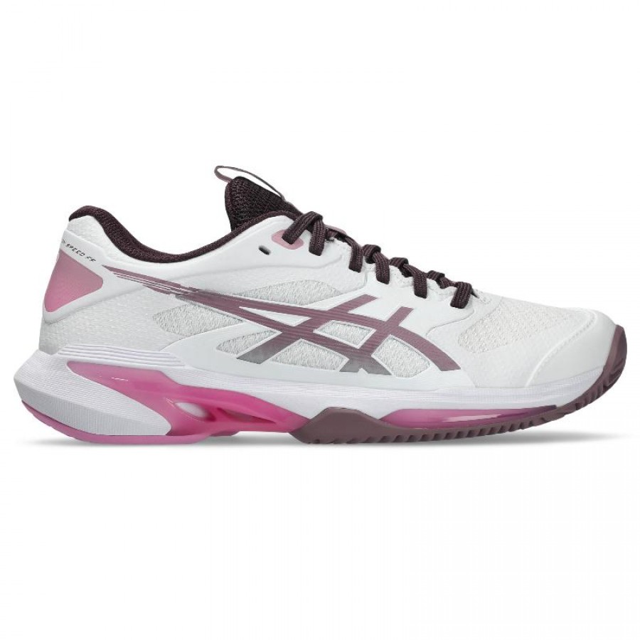 Zapatillas Asics Solution Speed FF 4 Clay Blanco Malva Mujer