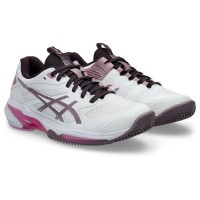 Zapatillas Asics Solution Speed FF 4 Clay Blanco Malva Mujer