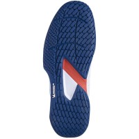 Babolat Propulse Fury 3 White Blue Red Sneakers  Offer + Cheap