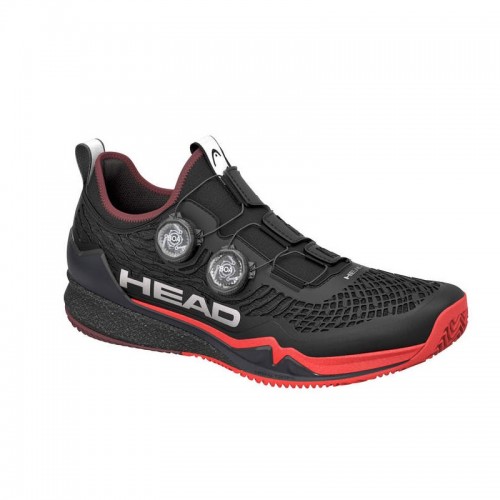 Zapatillas Head Endure Pro BOA Clay Negro Rojo