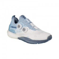 Zapatillas de Padel Head Motion Pro BOA Padel Blanco Azul Mujer